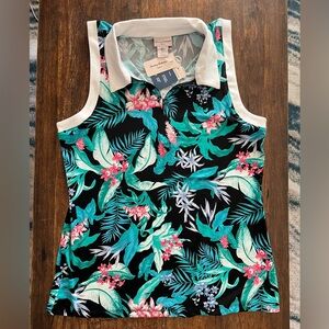 Pickleball tennis complete outfit. Polo, skirt and matching zip up all NWT